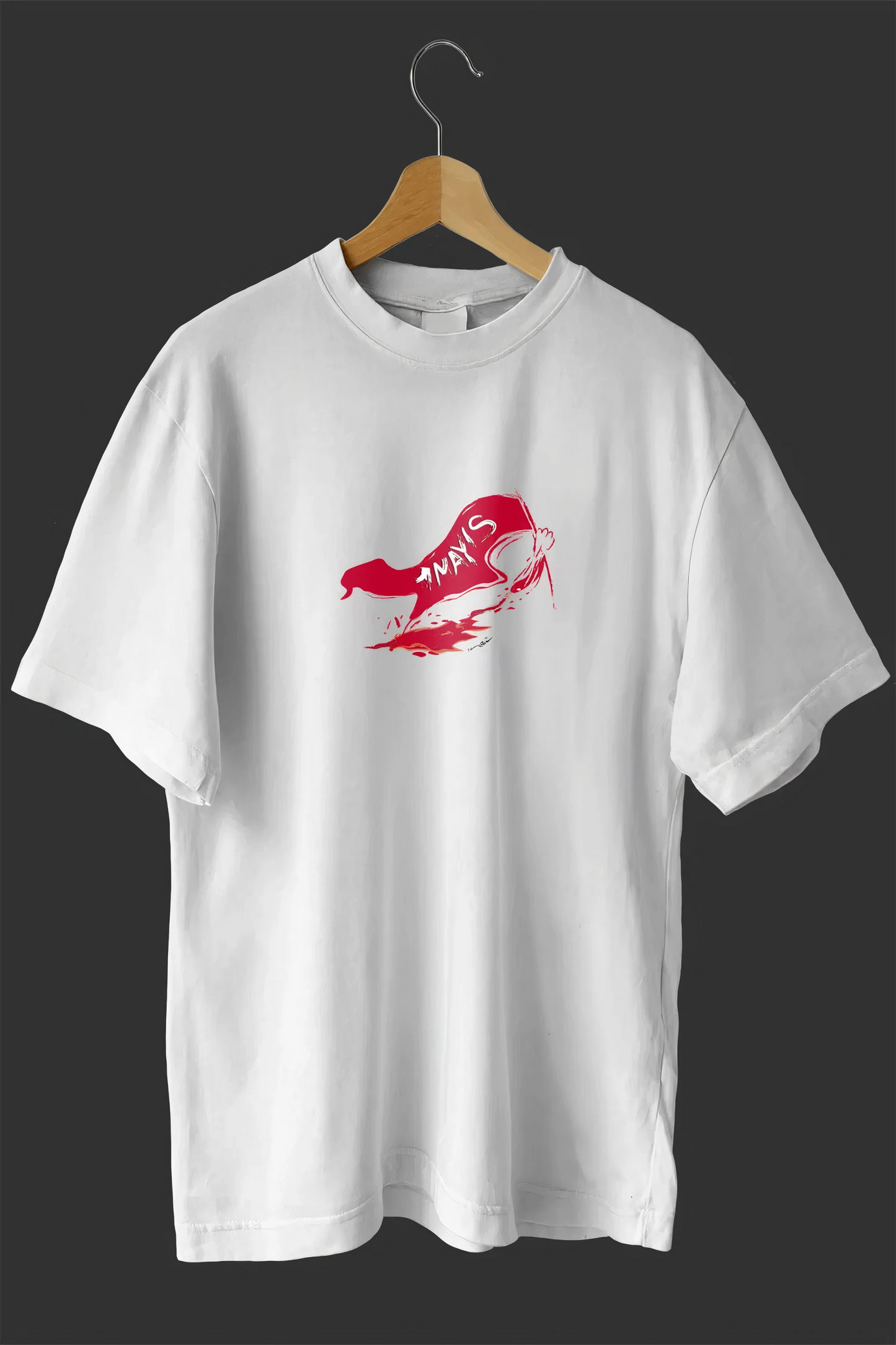 ASSEMA 1 Mayıs Emekçilerimiz İçin Özel Tasarım 1 Mayıs Baskılı T-shirt - Beyaz