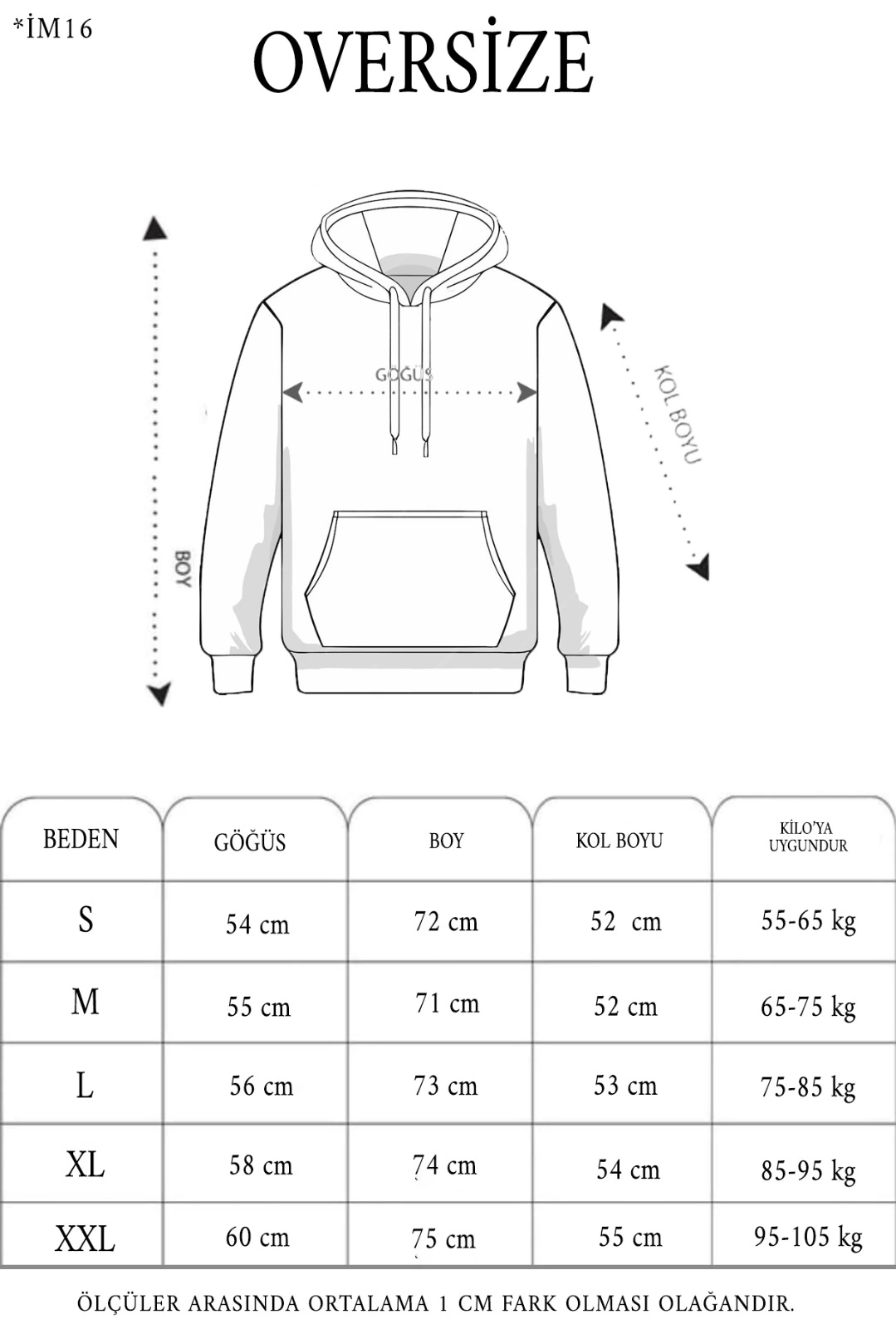 ASSEMA Erkek 3 İplik Kapşonlu Sweatshirt - Beyaz