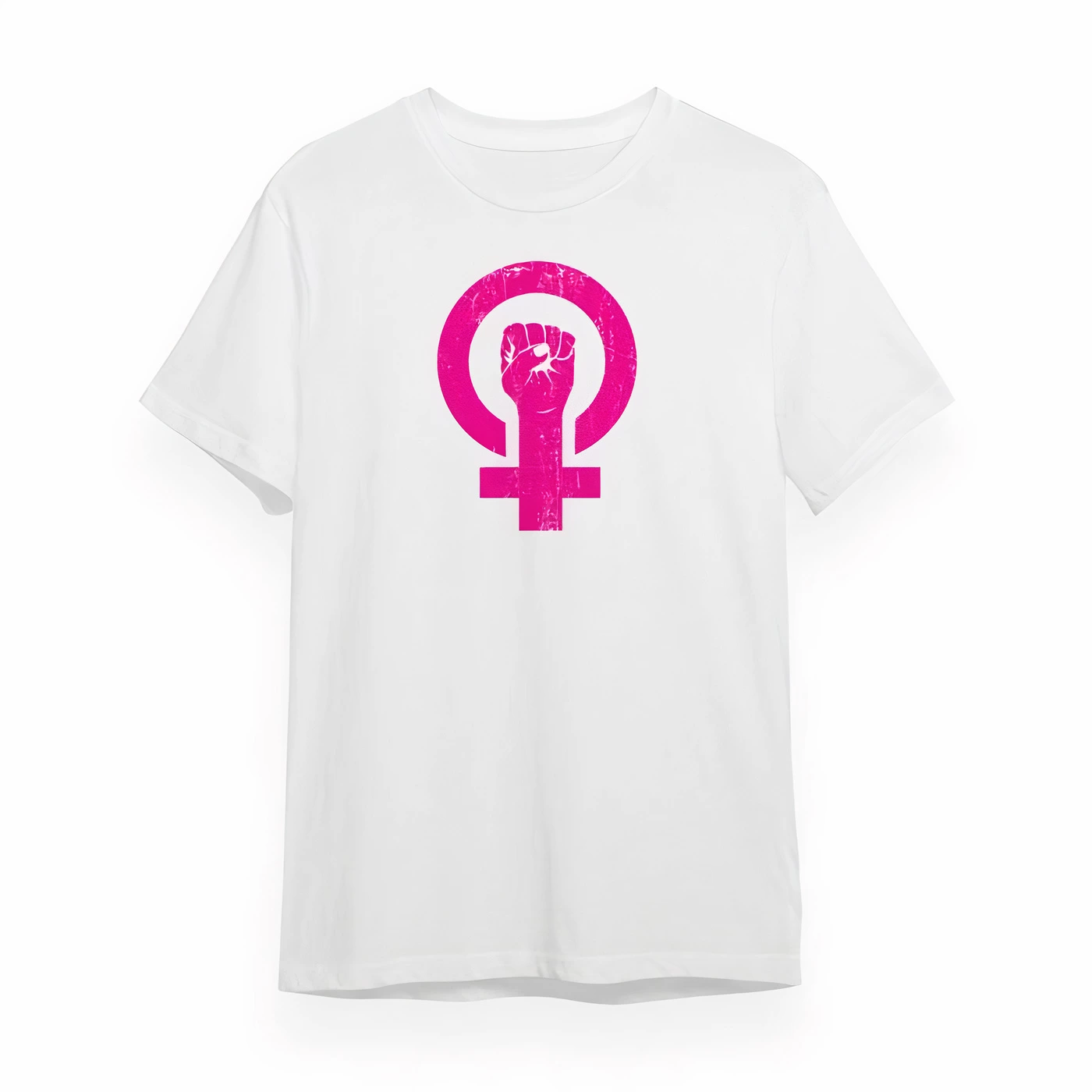 ASSEMA 8 Mart Dünya Kadınlar Günü İçin Özel Baskılı T-shirt - Beyaz