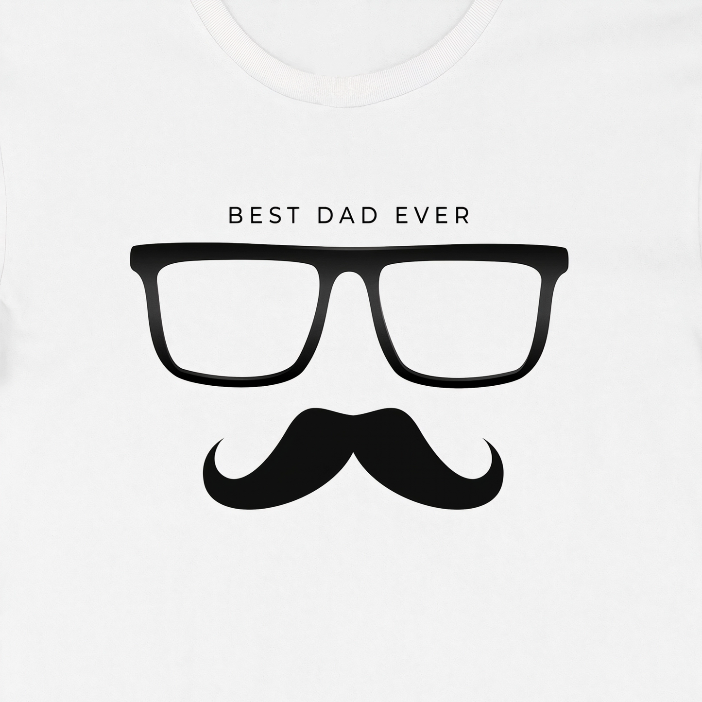 ASSEMA Babalar Günü Baskılı T-shirt - Beyaz