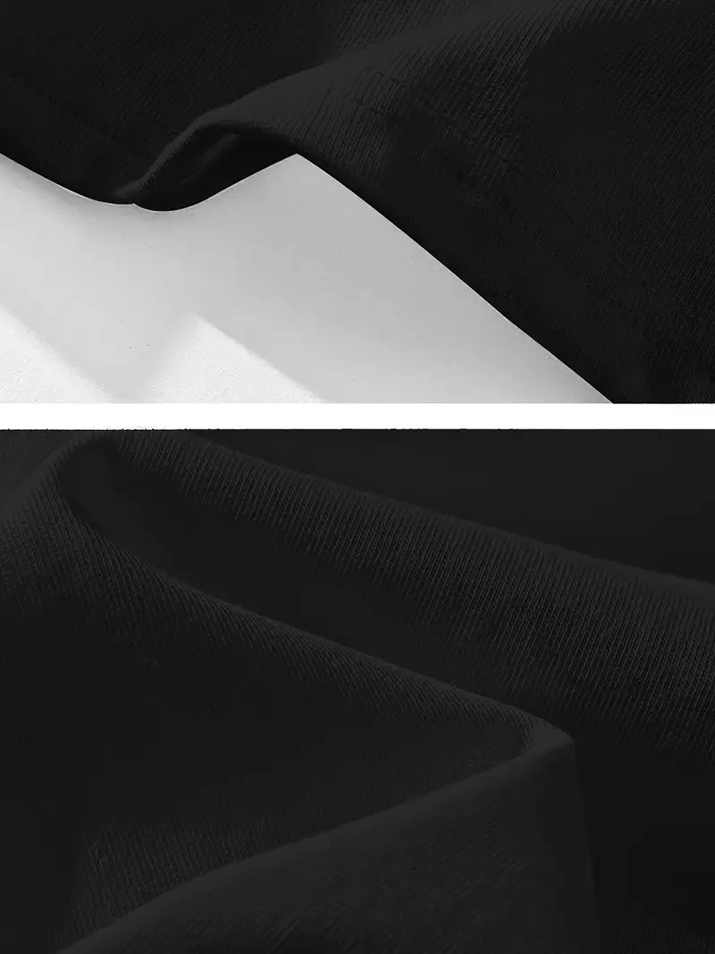 ASSEMA Erkek Penye Compack Gözlüklü Ayı Bisiklet Yaka Erkek T-shirt - Siyah