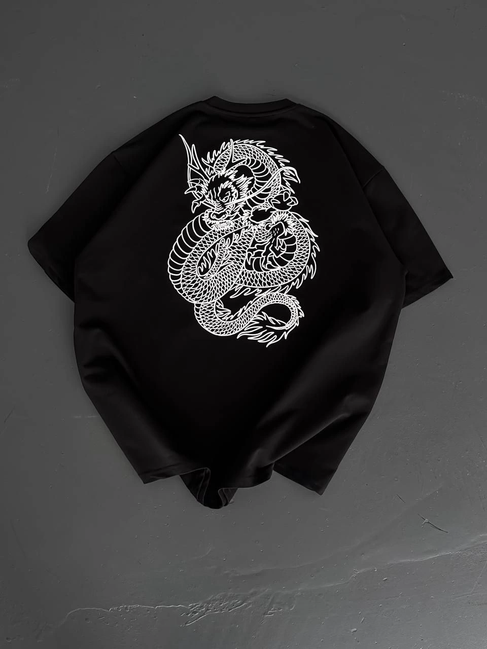 ASSEMA Erkek Baskılı T-Shirt Kısa Kol Bisiklet Yaka Regular Fit Rahat Kalıp Günlük Tişört - Siyah