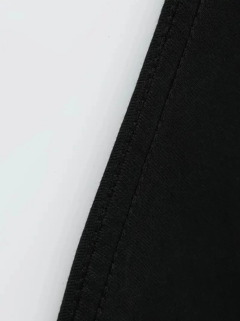 ASSEMA Erkek Baskılı T-Shirt Kısa Kol Bisiklet Yaka Regular Fit Rahat Kalıp Günlük Tişört - Siyah