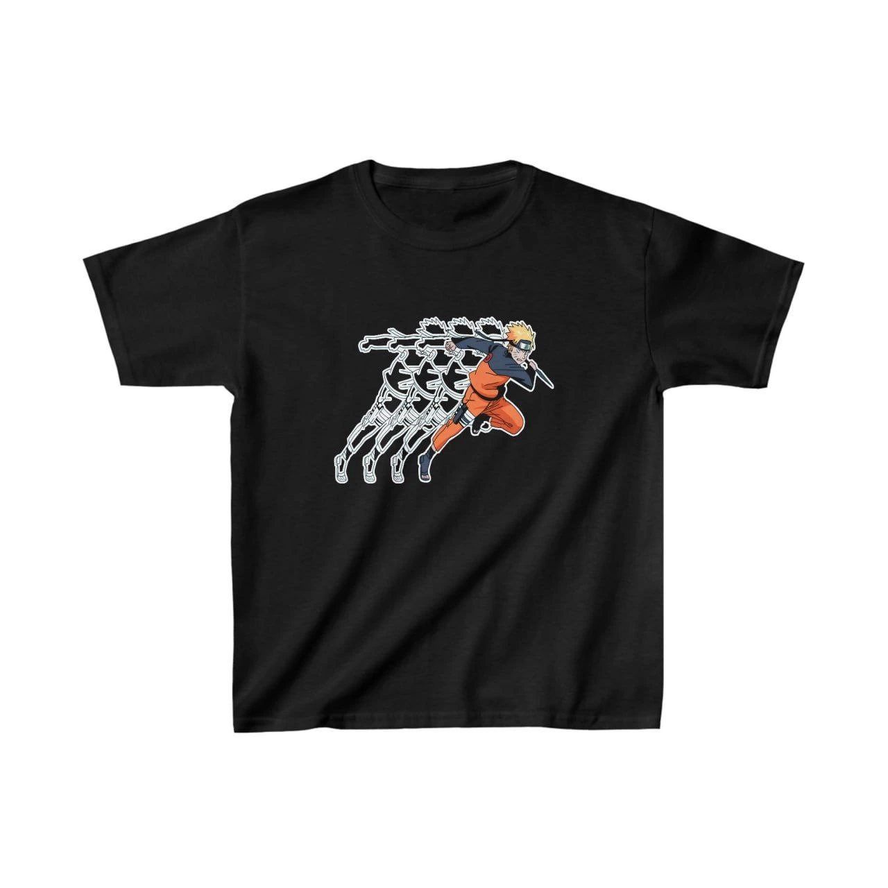 ASSEMA Çocuk Unisex Baskılı T-Shirt - Siyah
