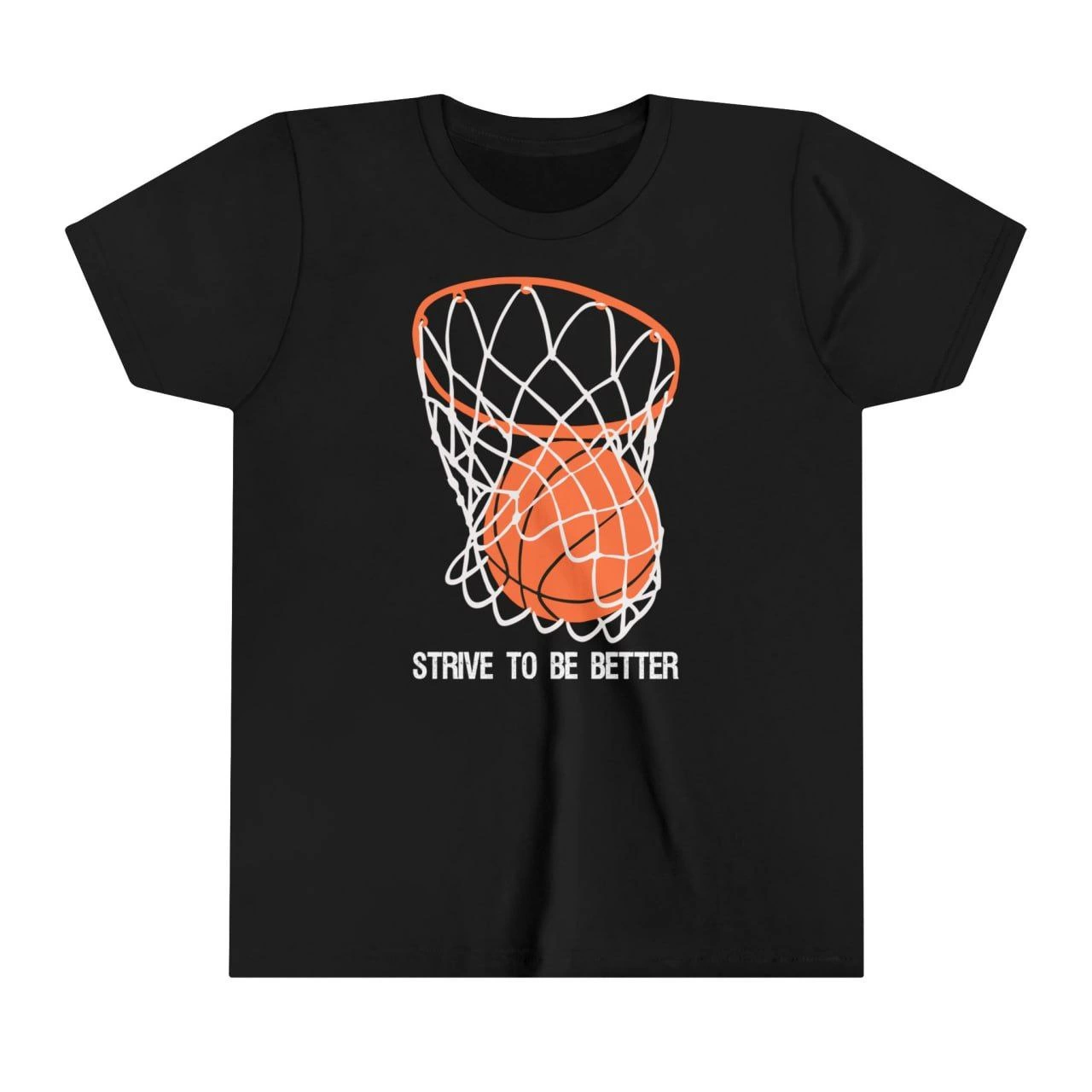 ASSEMA Çocuk Unisex Baskılı T-Shirt - Siyah
