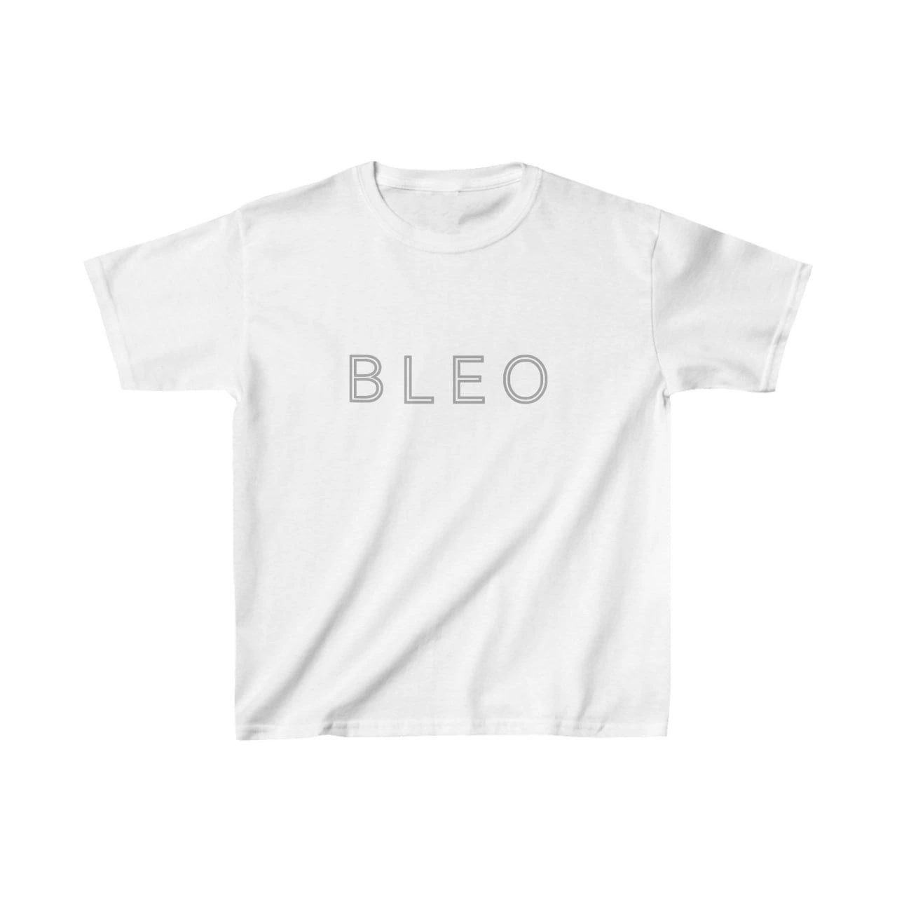 ASSEMA Unisex Çocuk Baskılı T-Shirt - Beyaz