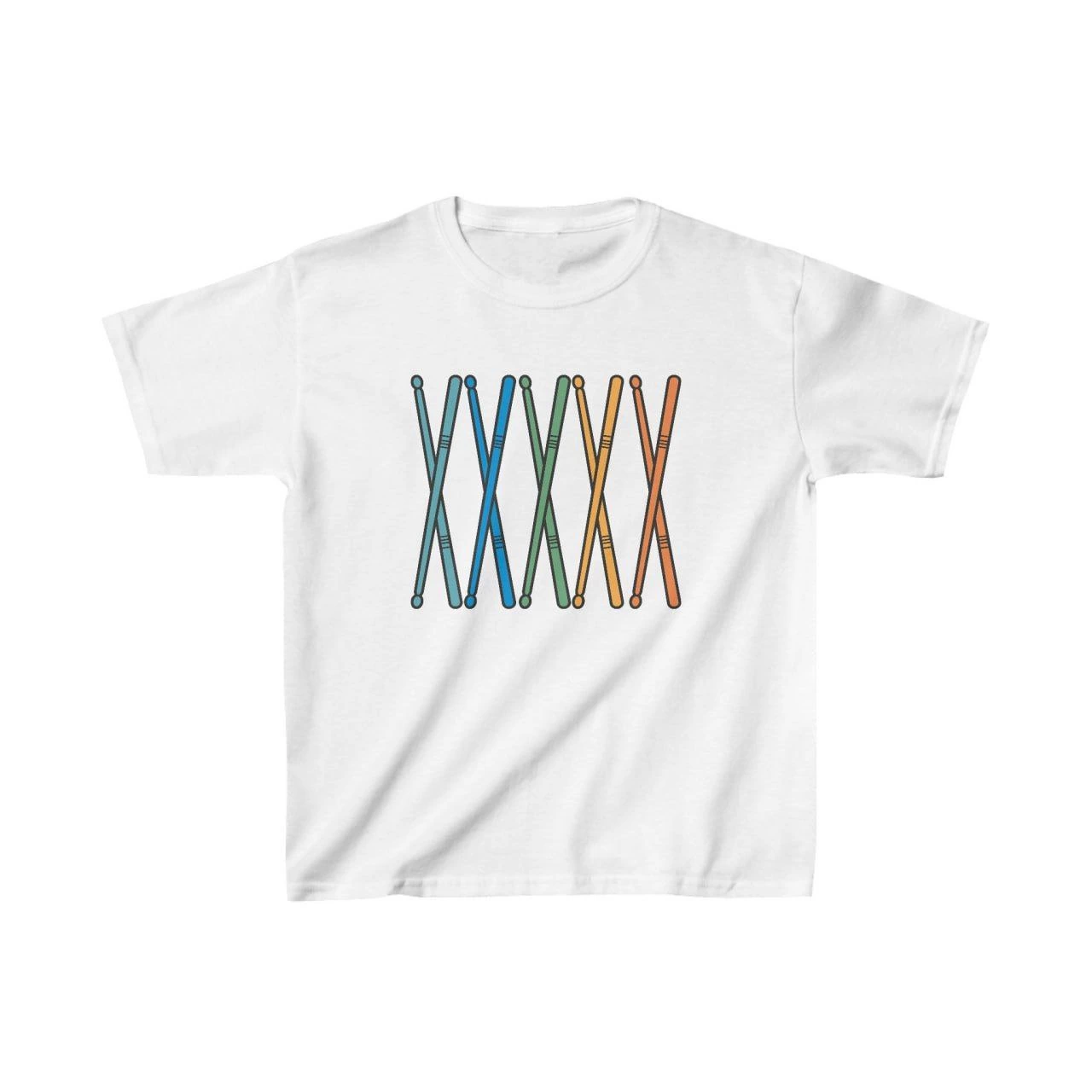 ASSEMA Unisex Çocuk Baskılı T-Shirt - Beyaz
