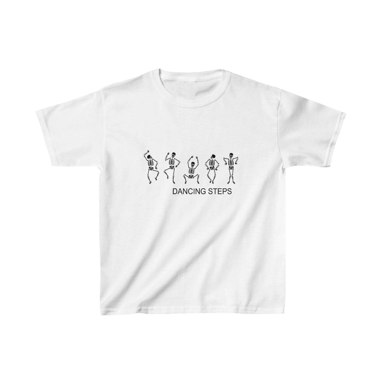 ASSEMA Unisex Çocuk Baskılı T-Shirt - Beyaz