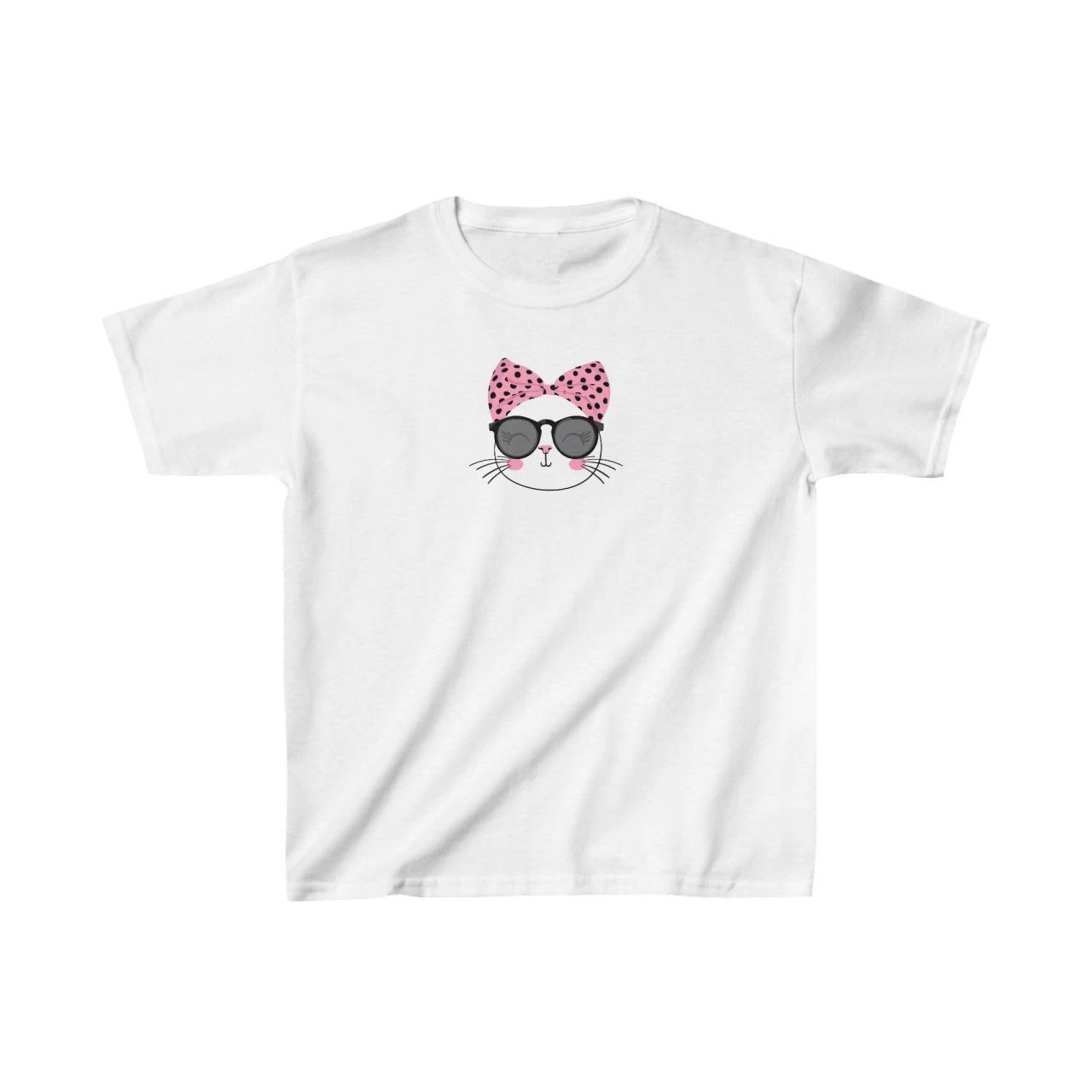 ASSEMA Unisex Çocuk Baskılı T-Shirt - Beyaz