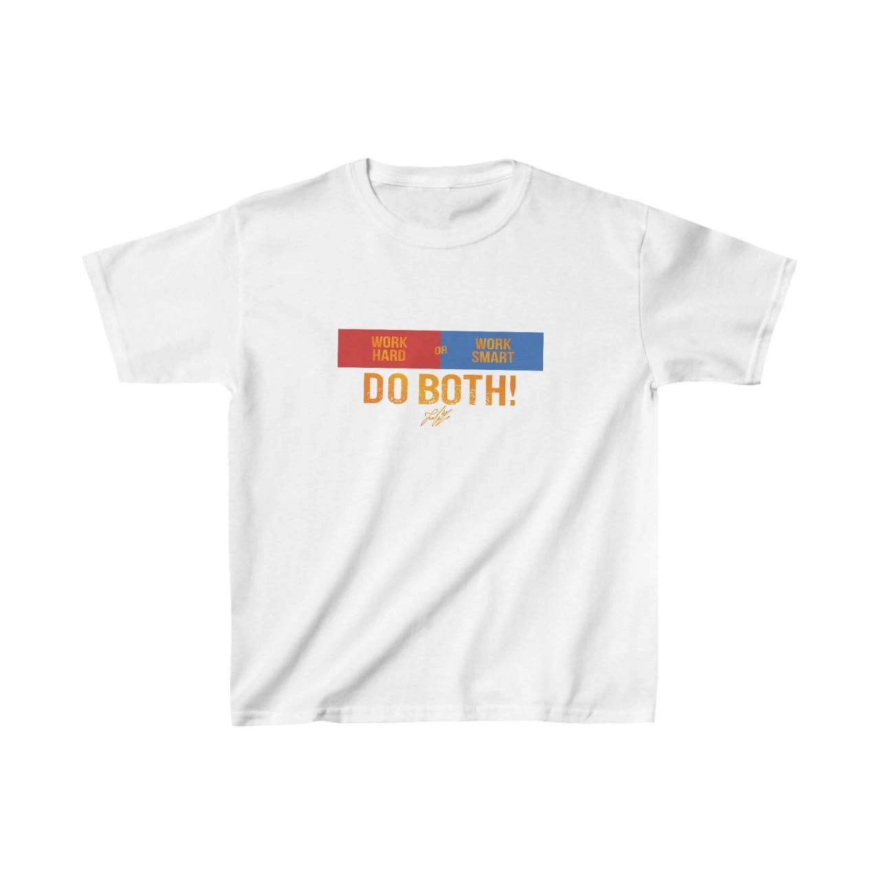 ASSEMA Unisex Çocuk Baskılı T-Shirt - Beyaz