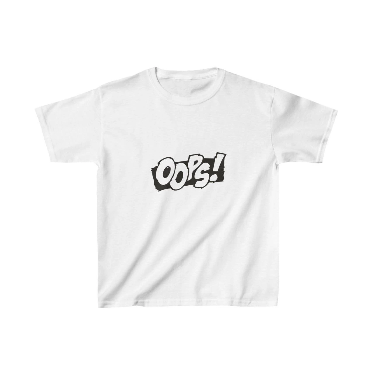 ASSEMA Unisex Çocuk Baskılı T-Shirt - Beyaz