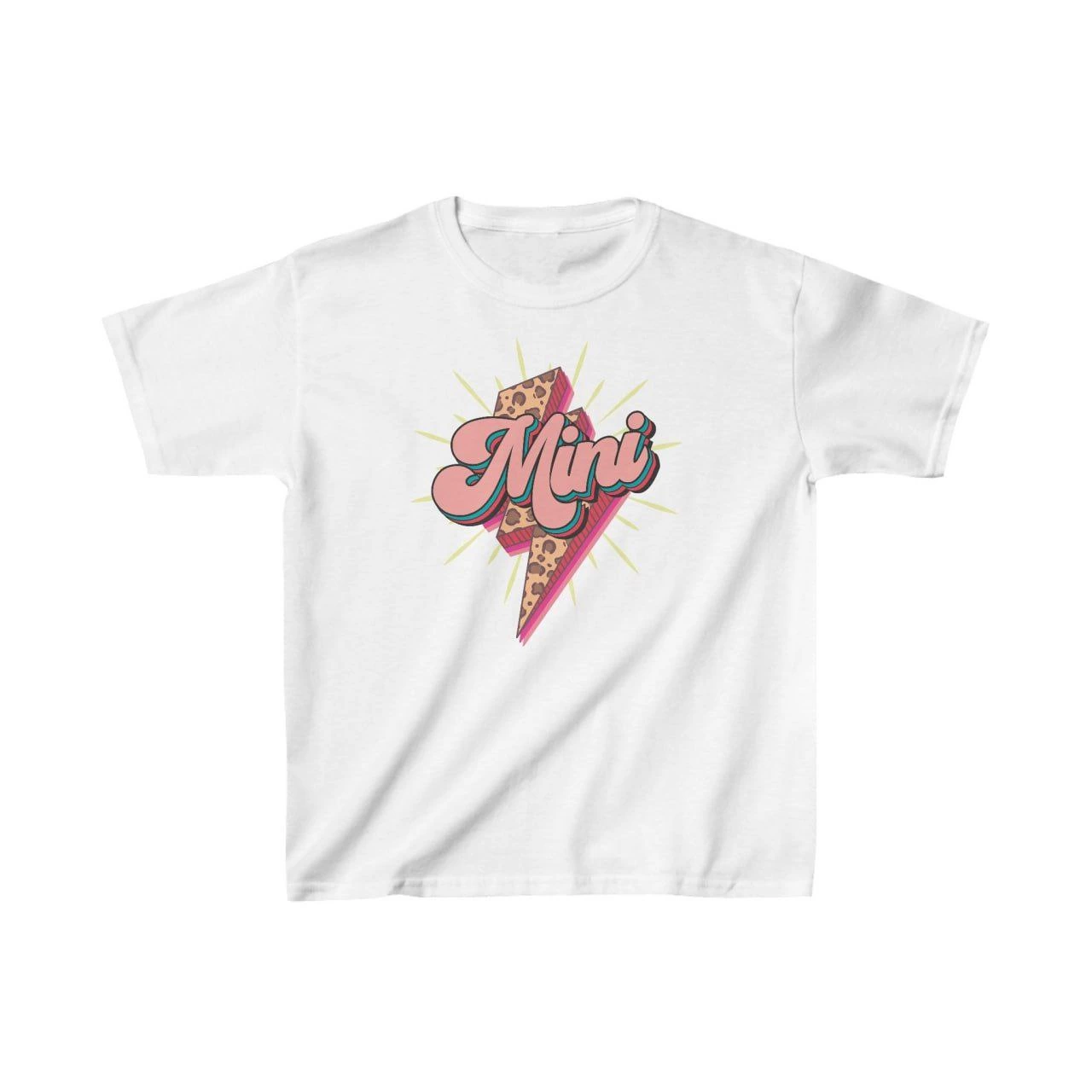 ASSEMA Unisex Çocuk Baskılı T-Shirt - Beyaz