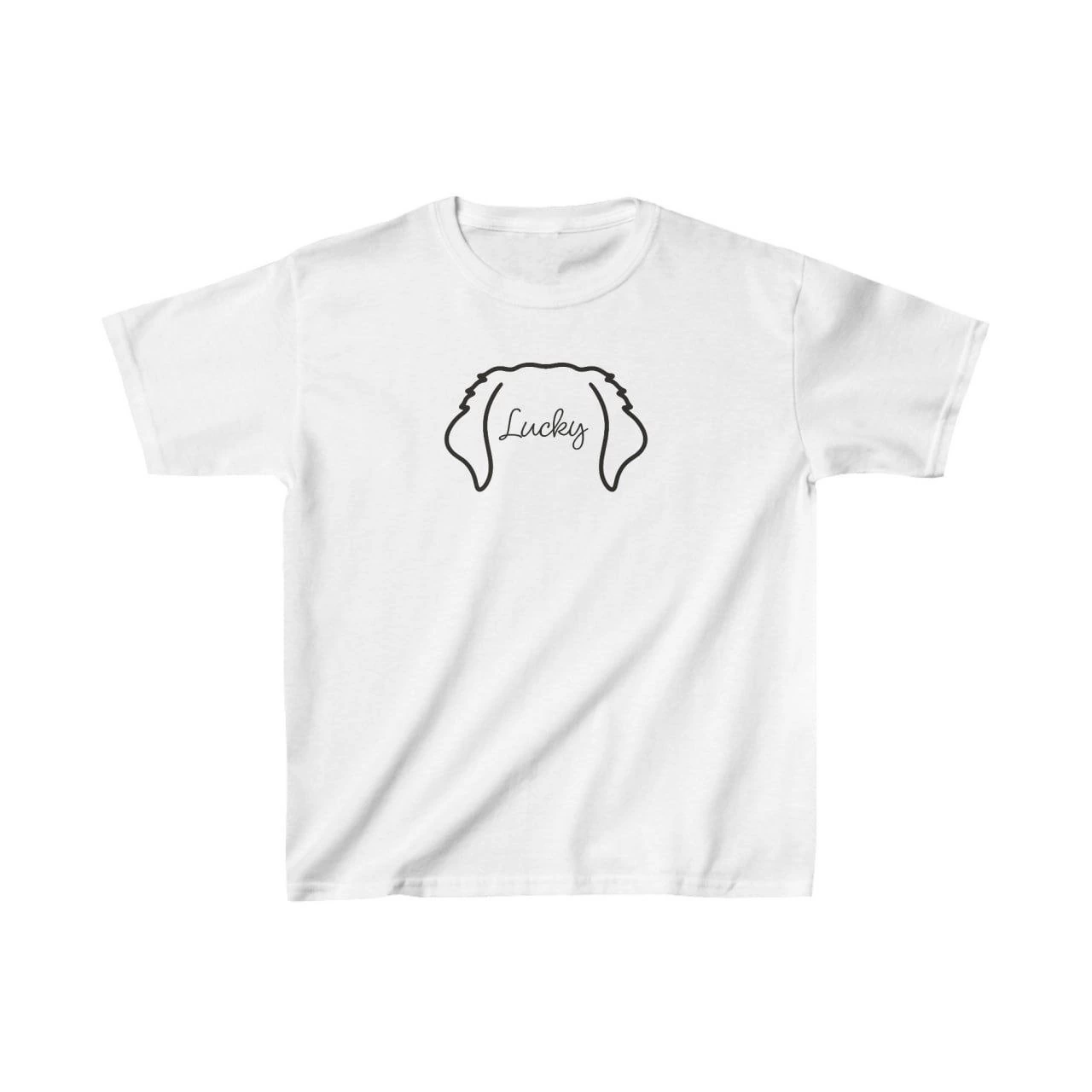 ASSEMA Unisex Çocuk Baskılı T-Shirt - Beyaz
