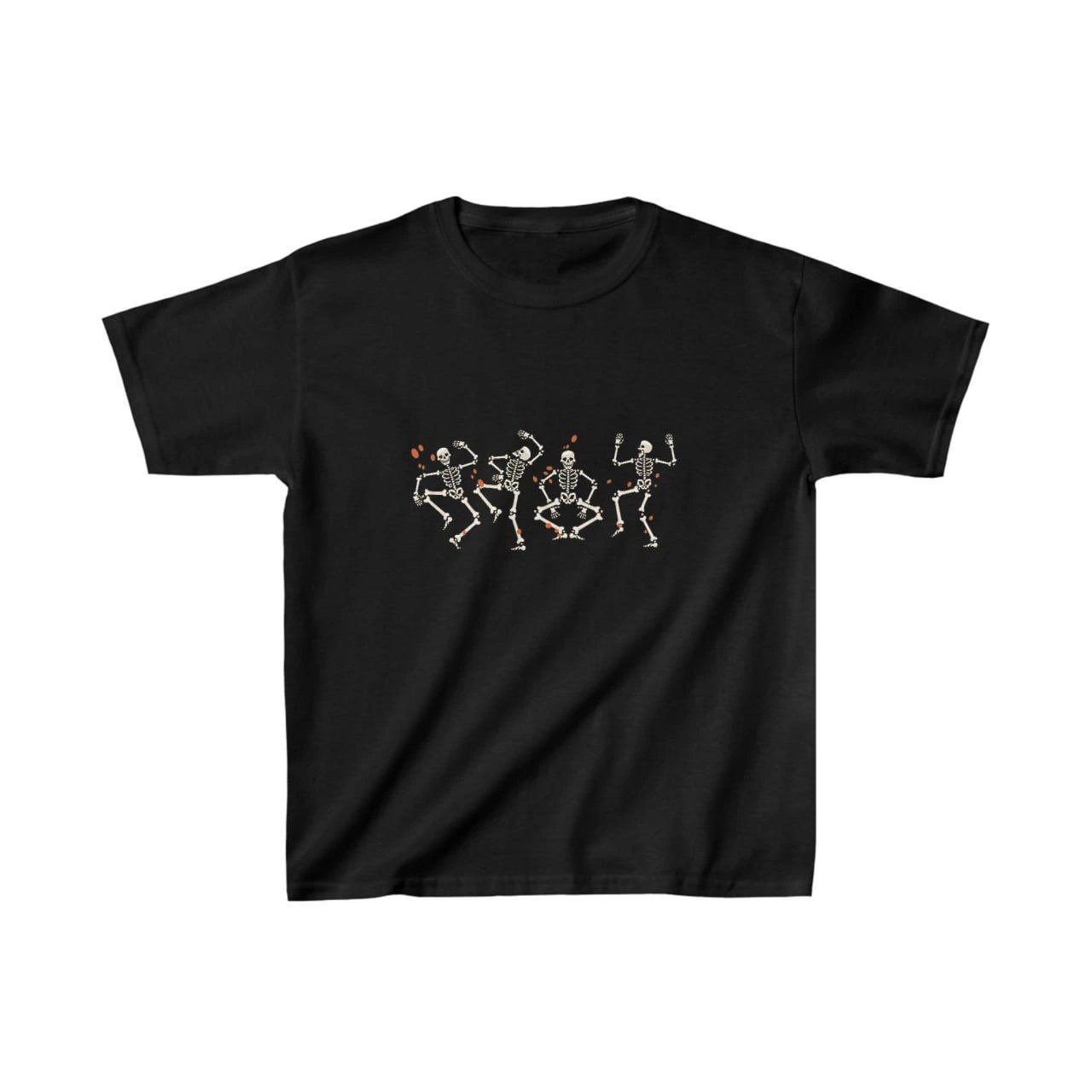 ASSEMA Unisex Çocuk Baskılı T-Shirt - Siyah