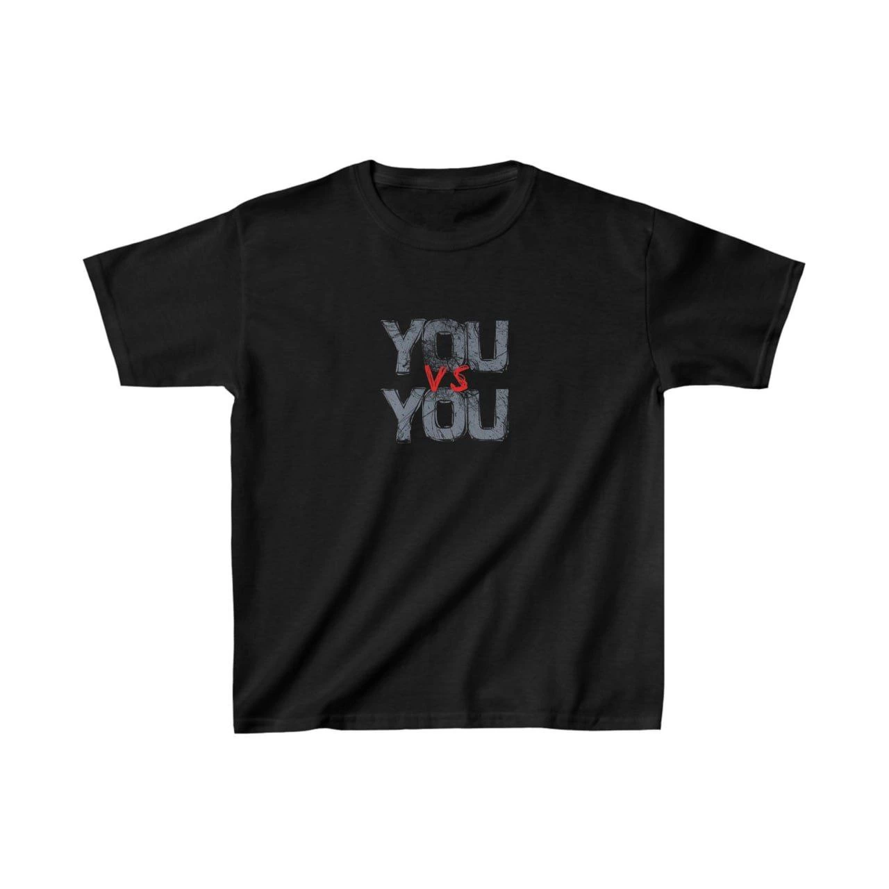 ASSEMA Unisex Çocuk Baskılı T-Shirt - Siyah