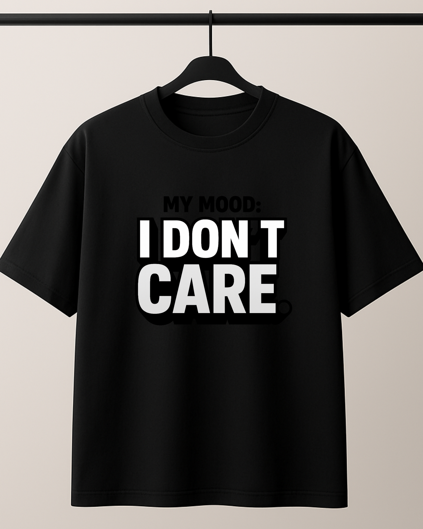 ASSEMA Modum: Umursamıyorum Baskılı T-shirt