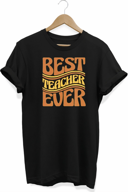 ASSEMA 24 Kasım Öğretmenler Baskılı T-shirt - Siyah