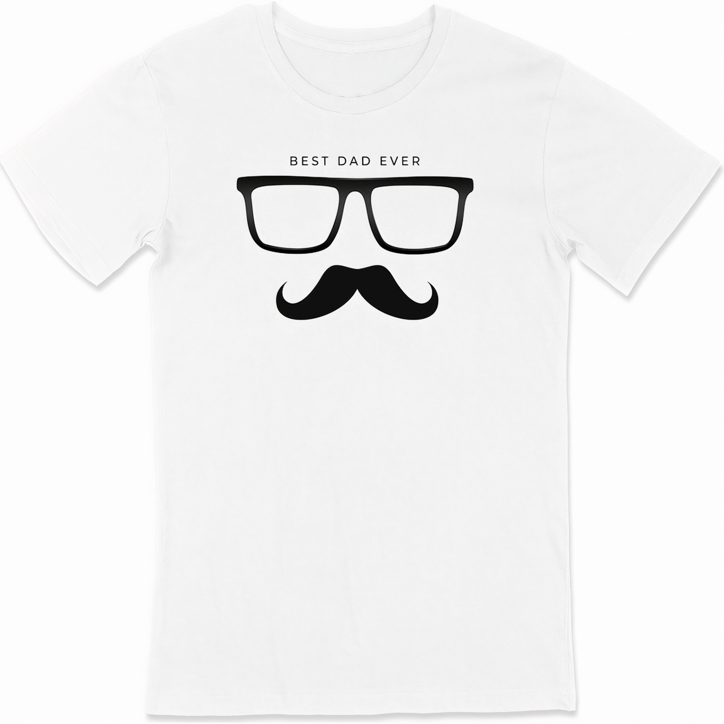 ASSEMA Babalar Günü Baskılı T-shirt - Beyaz