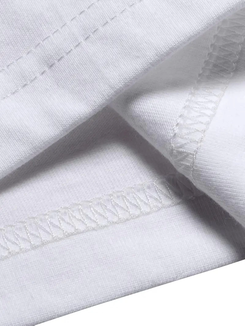 ASSEMA ERKEK Bisiklet yaka Tişort Özgür kuşlar Baskılı kısa kol T-shirt - Beyaz