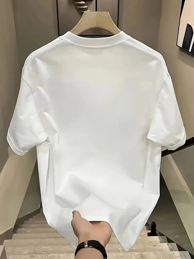 ASSEMA Kadın Day One Baskılı Oversize Bisiklet Yaka T-shirt - Beyaz