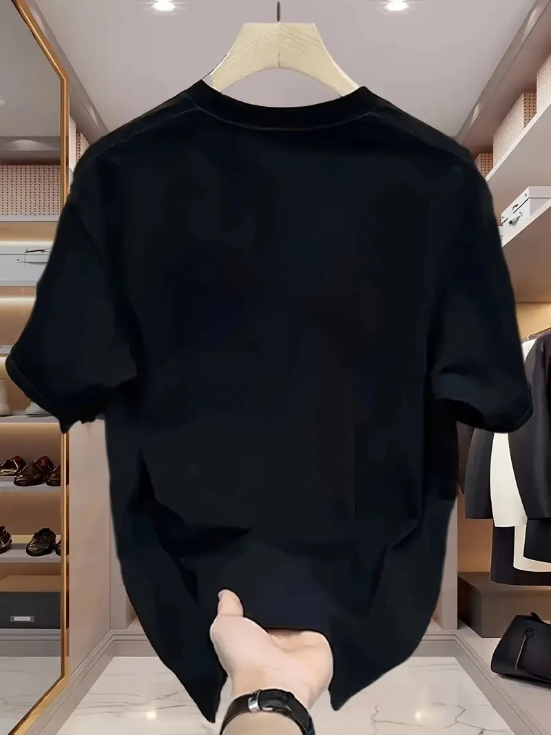 ASSEMA ERKEK Bisiklet Yaka Tişort Özgür kuşlar Baskılı kısa kol T-shirt - Beyaz