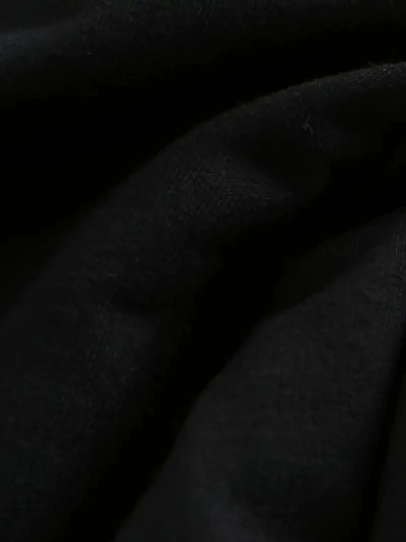 ASSEMA Kadın Penye Compack Baskılı Kısa Kol Bisiklet Yaka T-shirt - Siyah