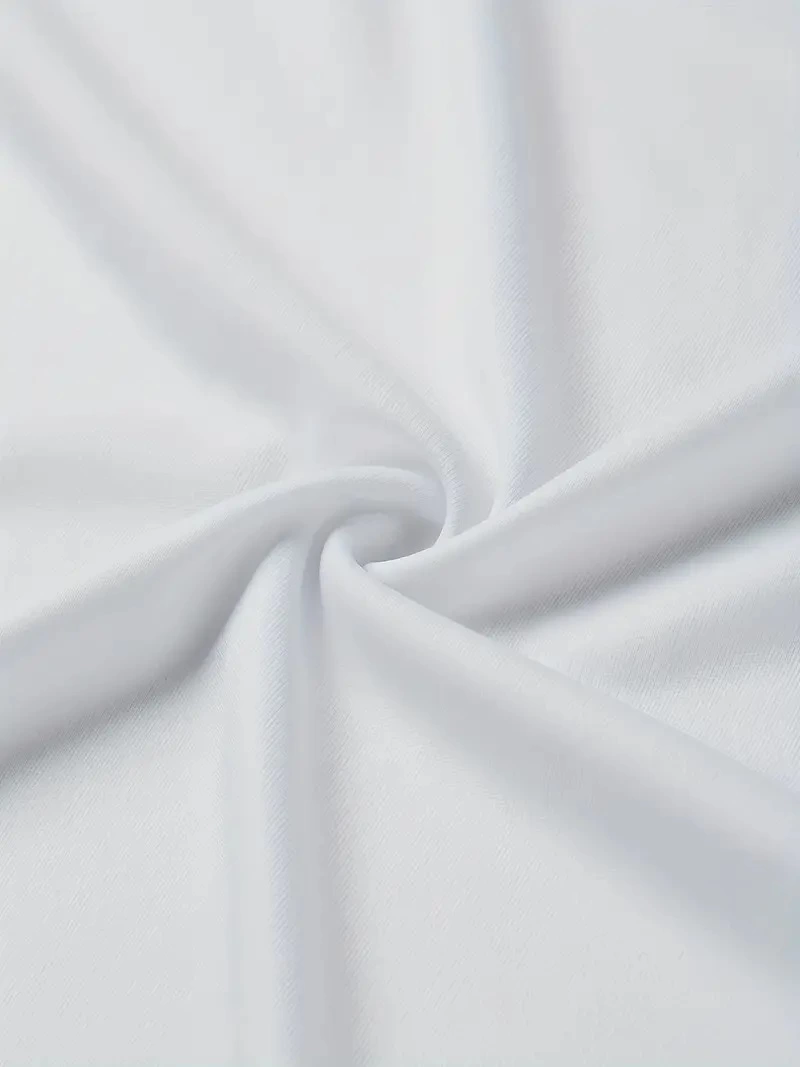 ASSEMA Erkek Baskılı T-Shirt Kısa Kol Bisiklet Yaka Regular Fit Rahat Kalıp Günlük Tişört - Beyaz