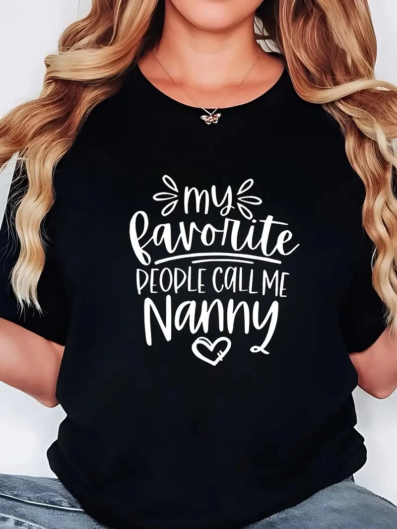 ASSEMA Kadın Penye Compack Baskılı Bisiklet Yaka Kısa Kol T-shirt - Siyah