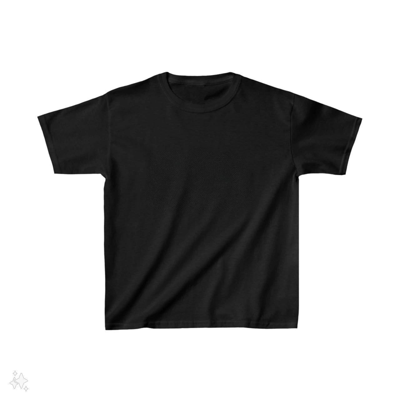 ASSEMA Çocuk Unisex Basic T-Shirt - Siyah
