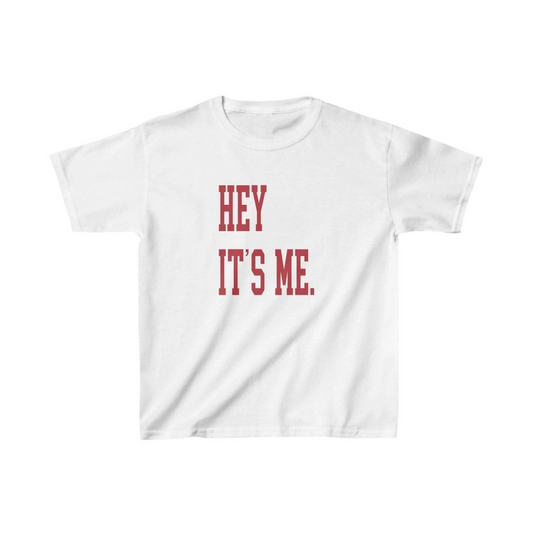 ASSEMA Çocuk Unisex Baskılı T-Shirt - Beyaz