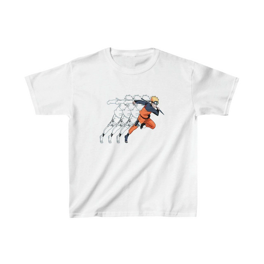 ASSEMA Çocuk Unisex Baskılı T-Shirt - Beyaz