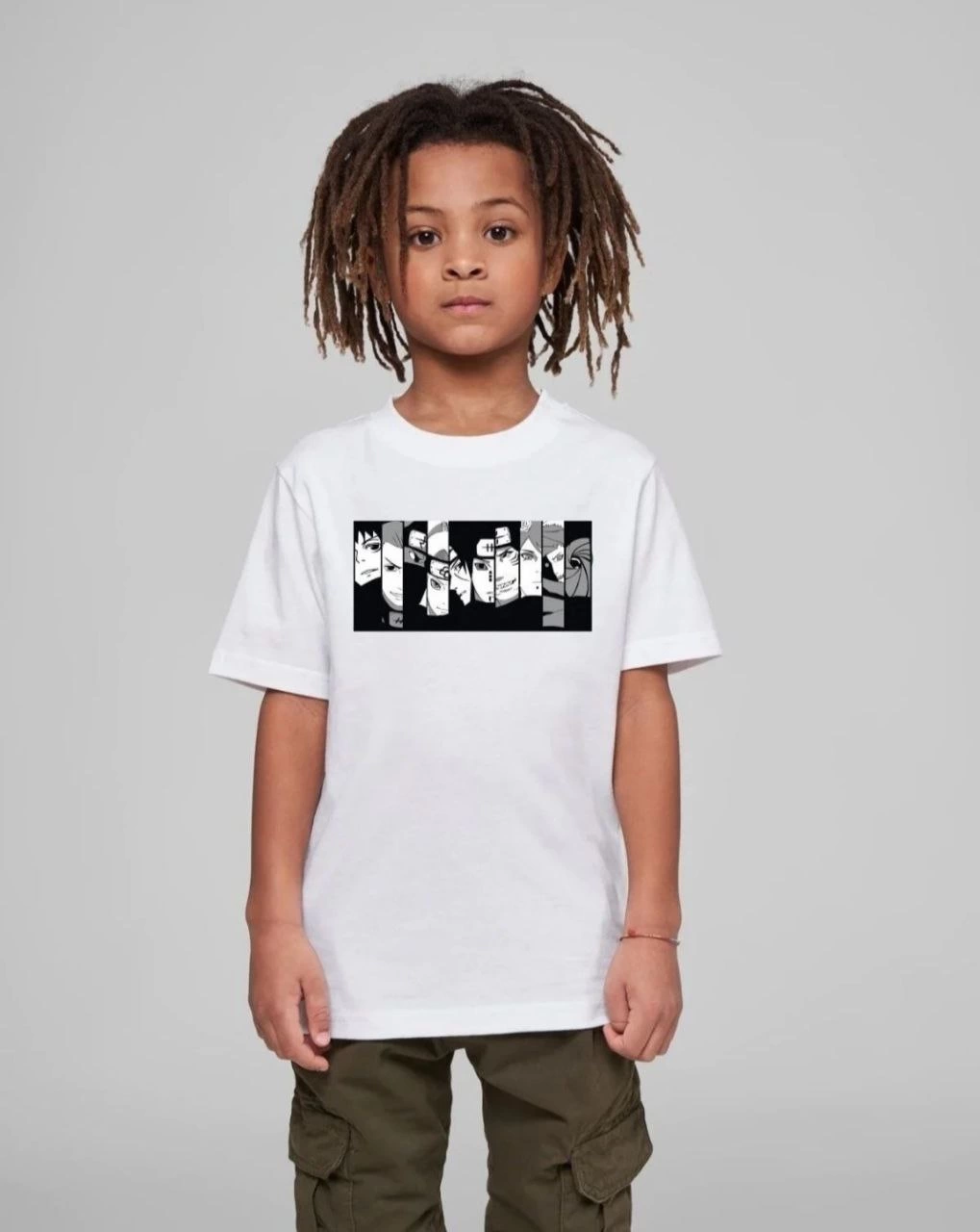ASSEMA Çocuk Unisex Baskılı T-Shirt - Beyaz