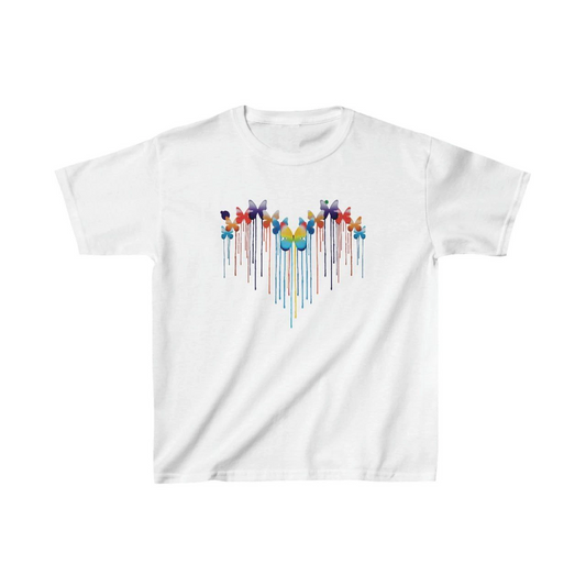 ASSEMA Çocuk Unisex Baskılı T-Shirt - Beyaz