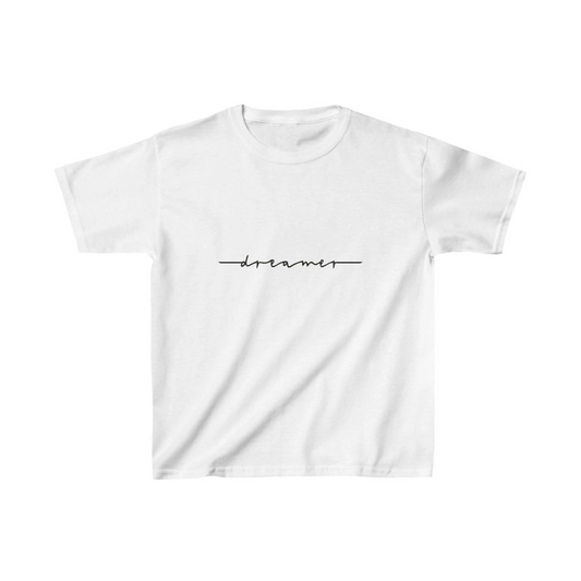 ASSEMA Çocuk Unisex Baskılı T-Shirt - Beyaz
