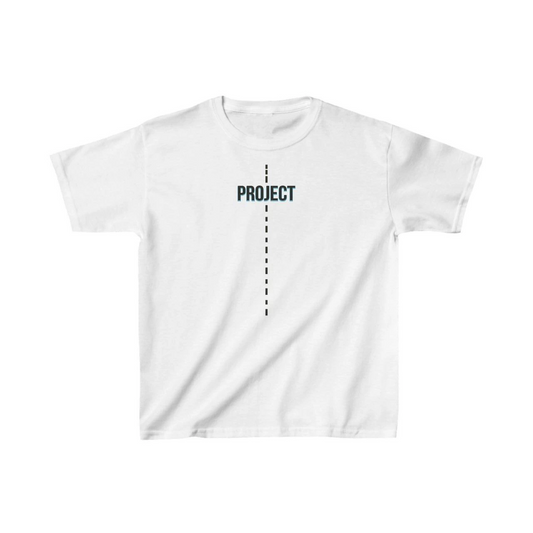 ASSEMA Çocuk Unisex Baskılı T-Shirt - Beyaz