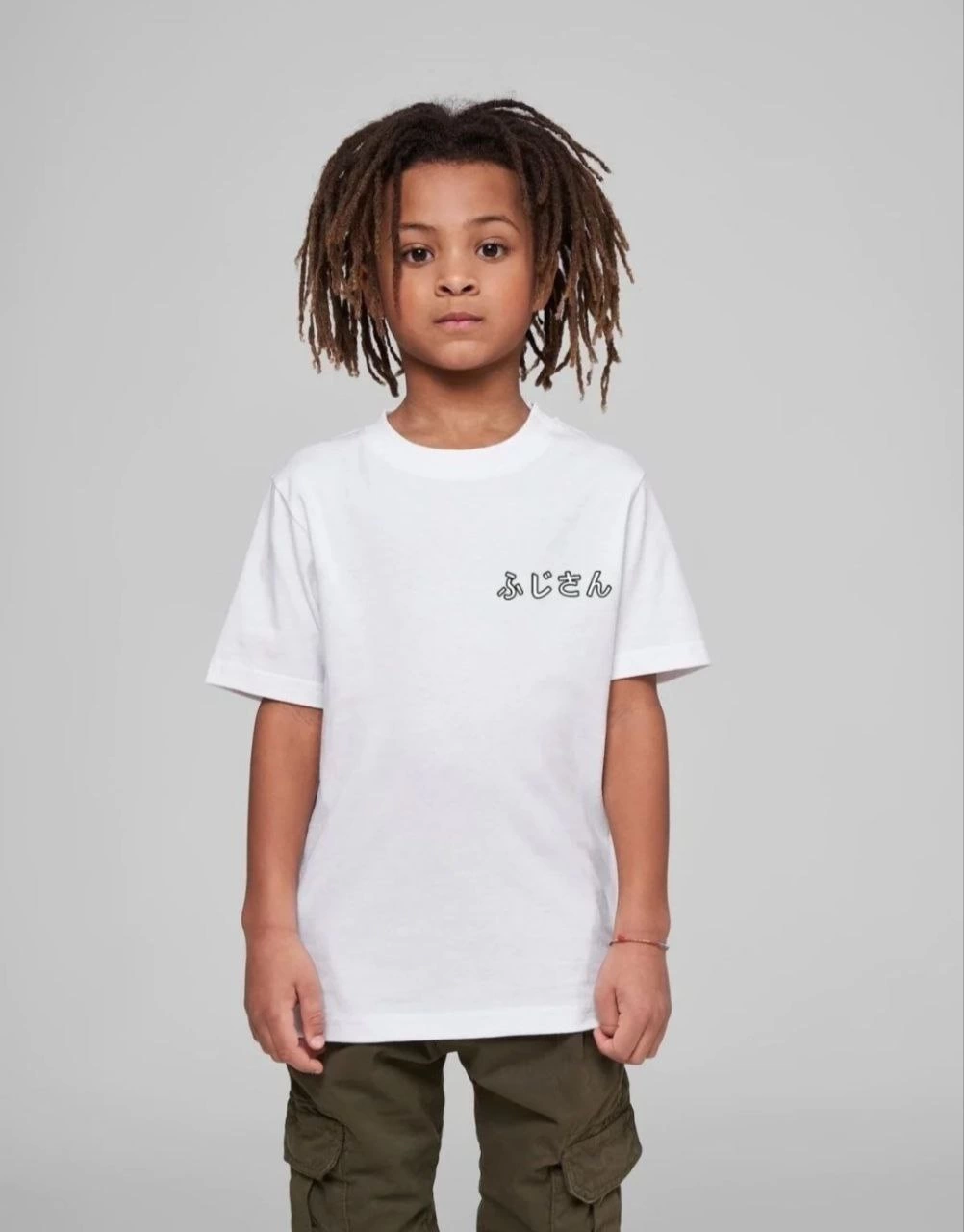 ASSEMA Çocuk Unisex Baskılı T-Shirt - Beyaz