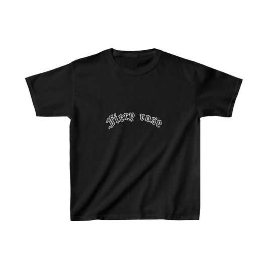 ASSEMA Çocuk Unisex Baskılı T-Shirt - Siyah