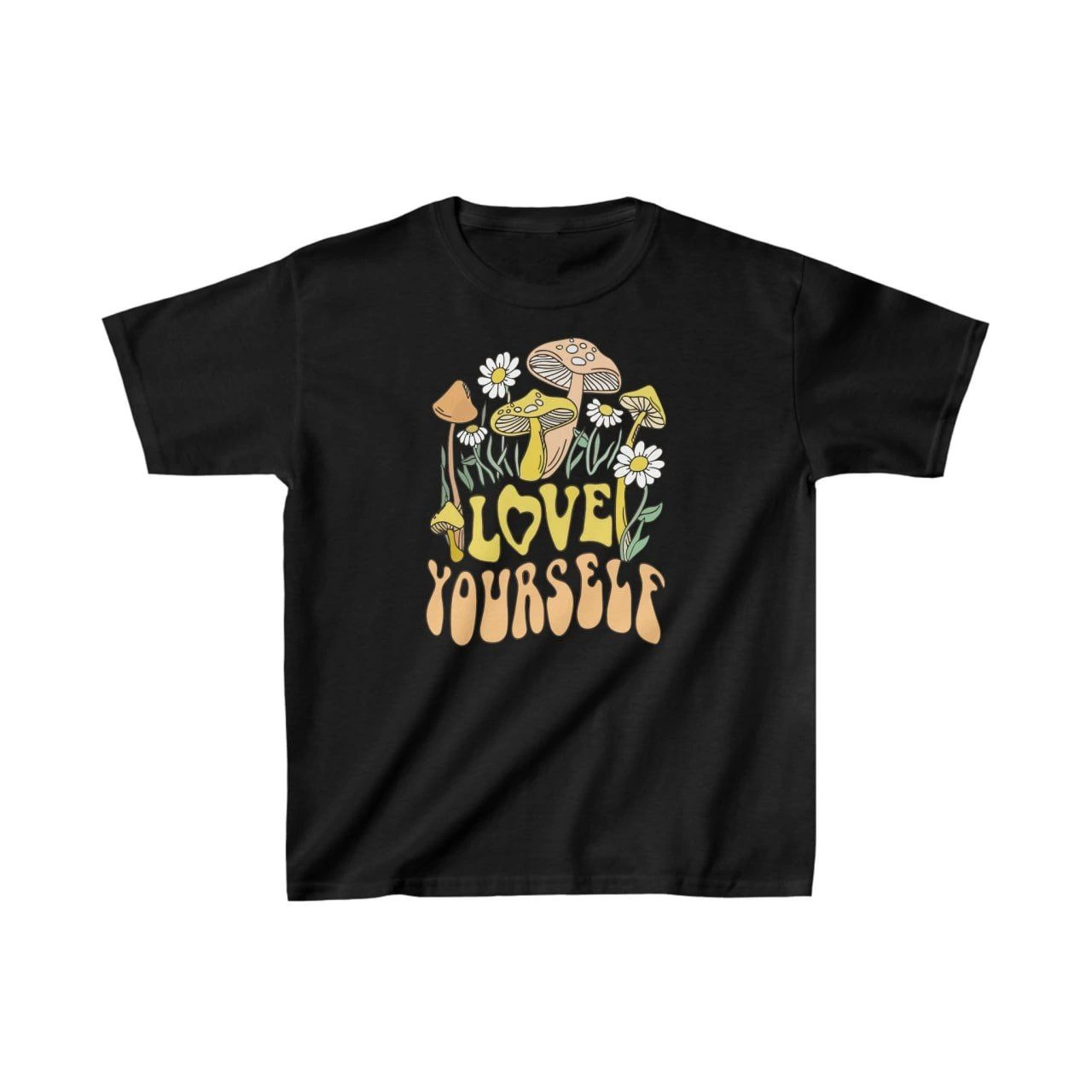 ASSEMA Çocuk Unisex Baskılı T-Shirt - Siyah