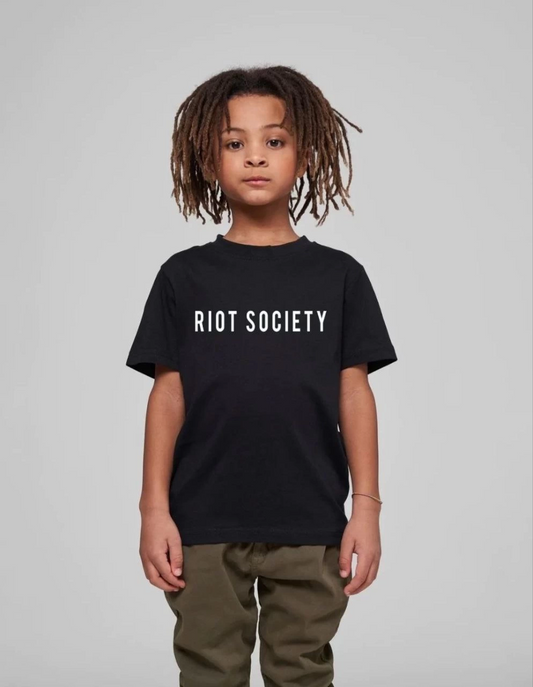 ASSEMA Çocuk Unisex Baskılı T-Shirt - Siyah