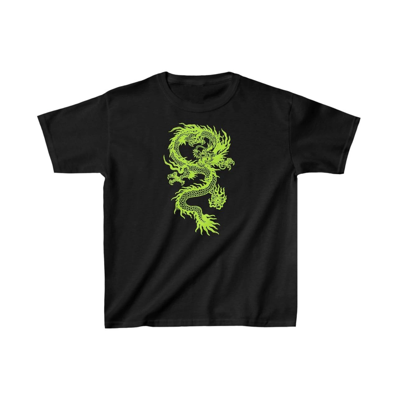 ASSEMA Çocuk Unisex Baskılı T-Shirt - Siyah