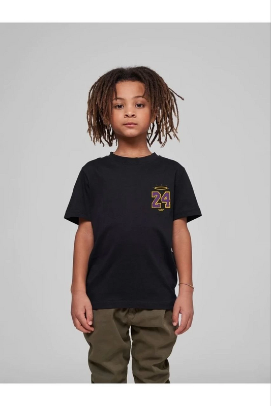 ASSEMA Çocuk Unisex Baskılı T-Shirt - Siyah