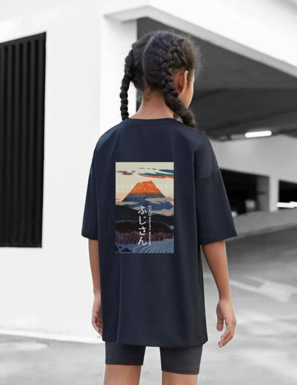 ASSEMA Çocuk Unisex Baskılı T-Shirt - Siyah