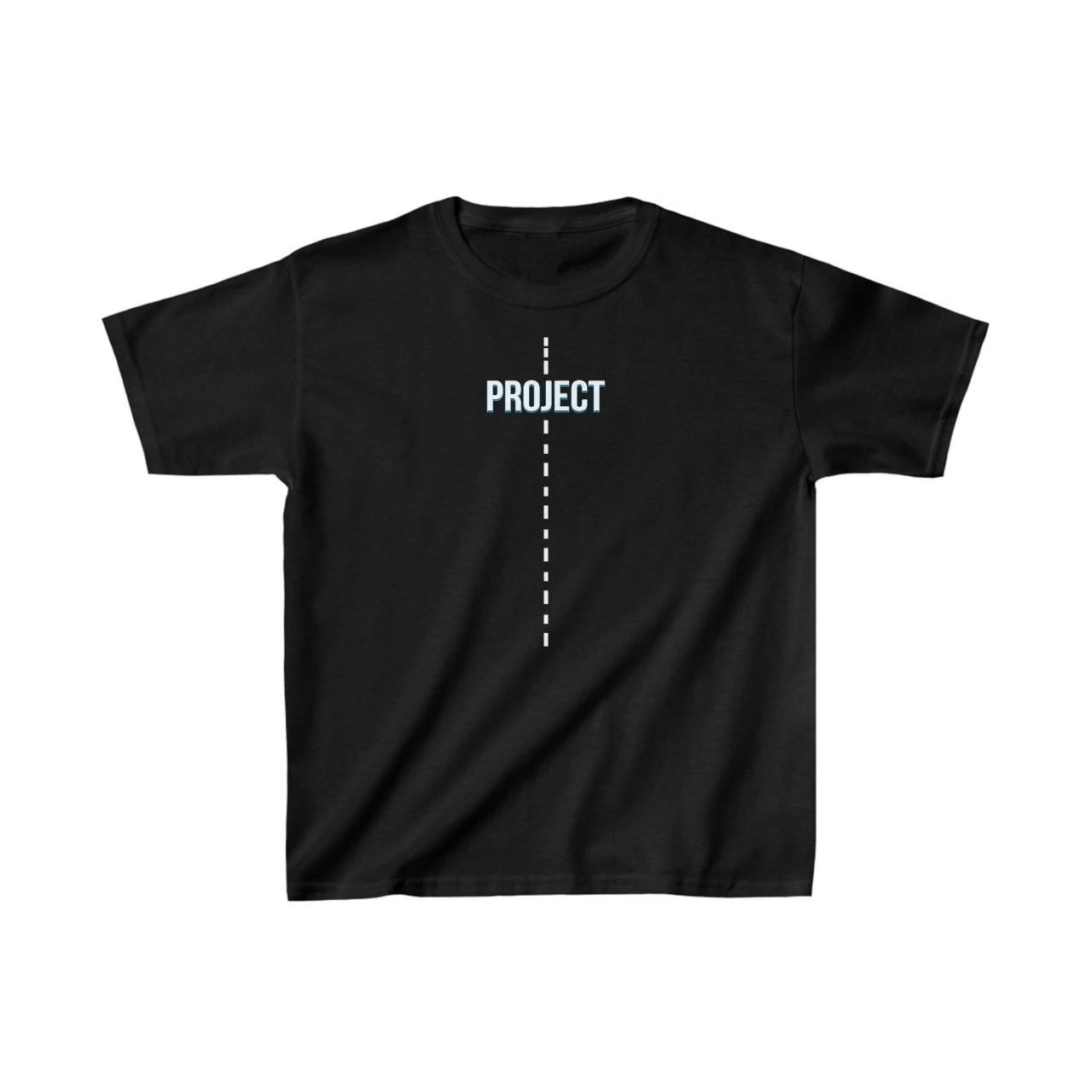 ASSEMA Çocuk Unisex Baskılı T-Shirt - Siyah