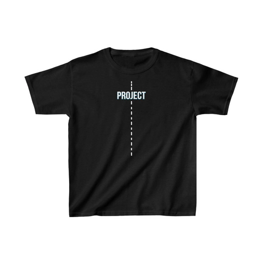 ASSEMA Çocuk Unisex Baskılı T-Shirt - Siyah