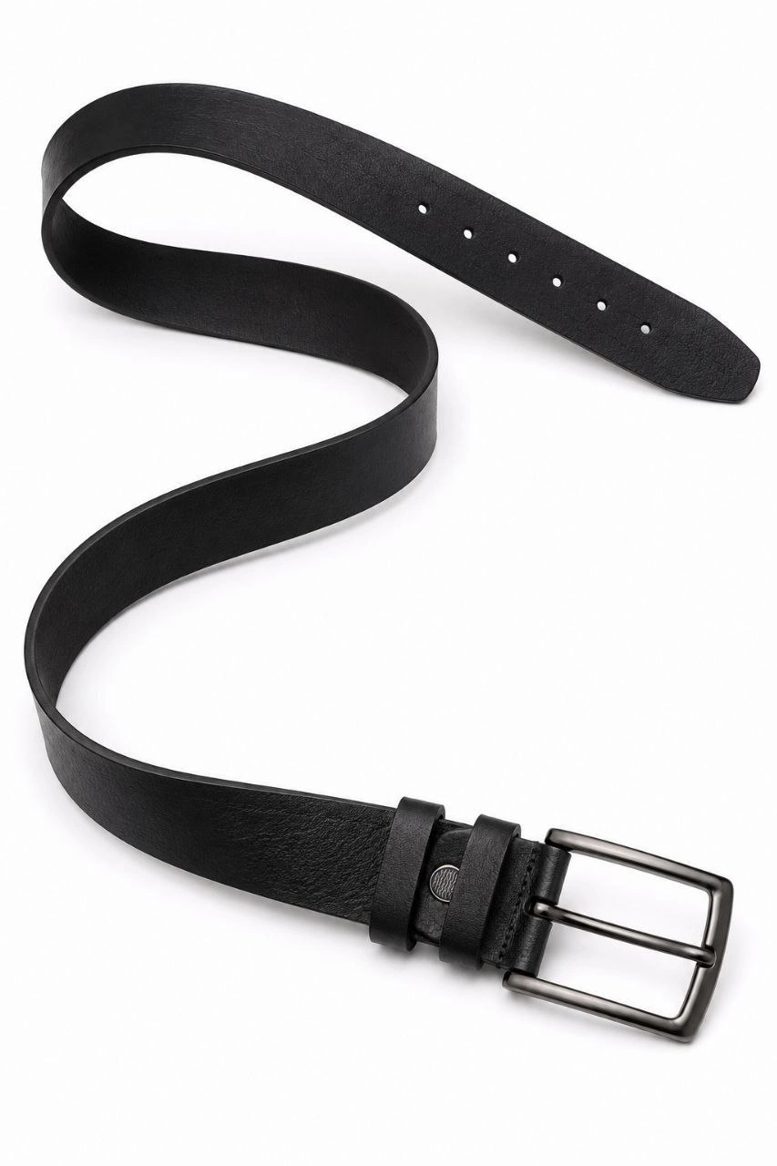 Erkek Hakiki Deri 4 cm Klasik Kemer Metal Tokalı Günlük ve Klasik Kullanım