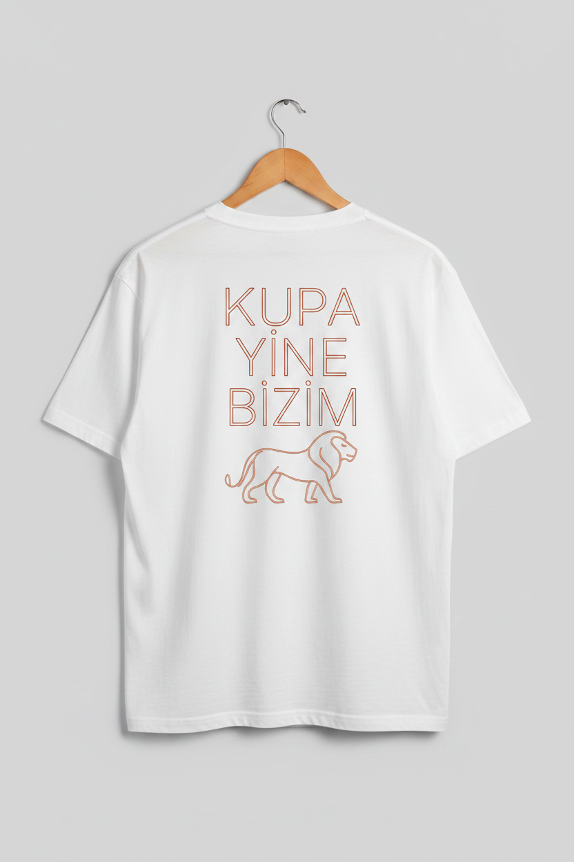 Beyaz Arka Buyuk Baski