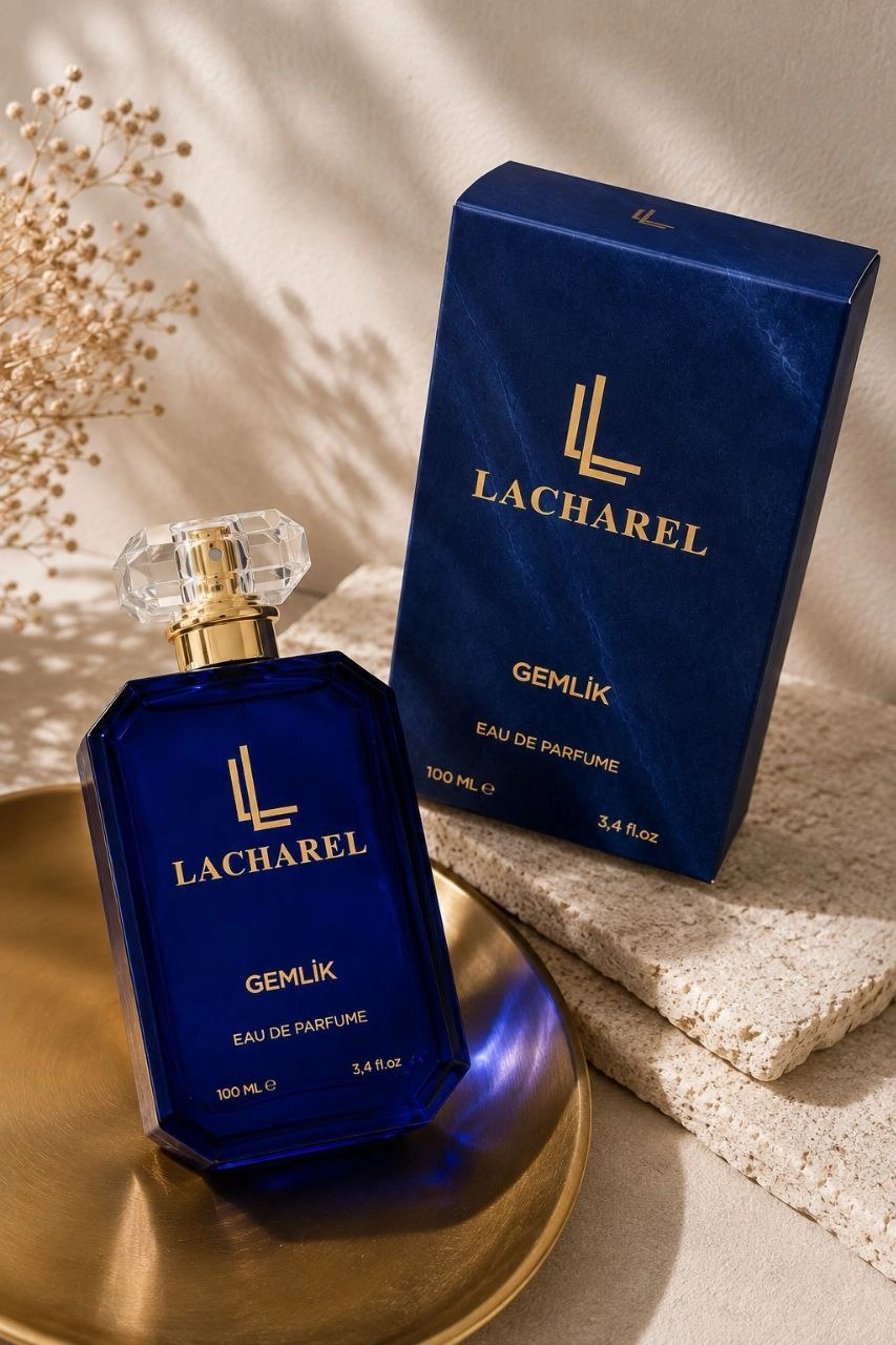 LACHAREL Gemlik Erkek Eau De Parfum 100 ML Greyfurt Deniz Notaları Defne Amber Parfüm