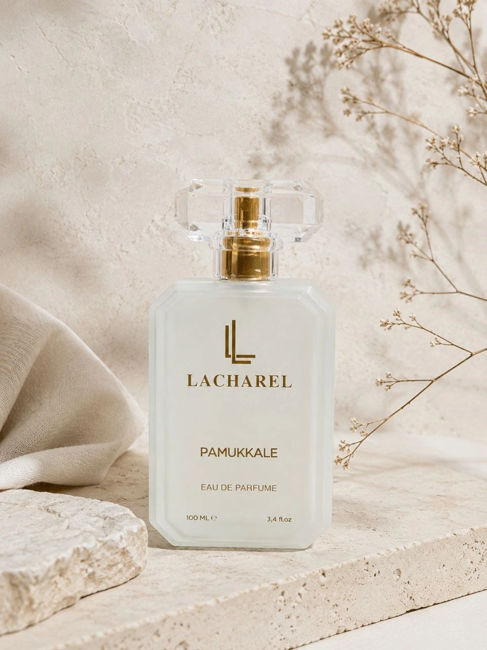 LACHAREL Pamukkale Erkek Eau De Parfum 100 ML Bergamot Sedir Ağacı Ardıç Parfüm