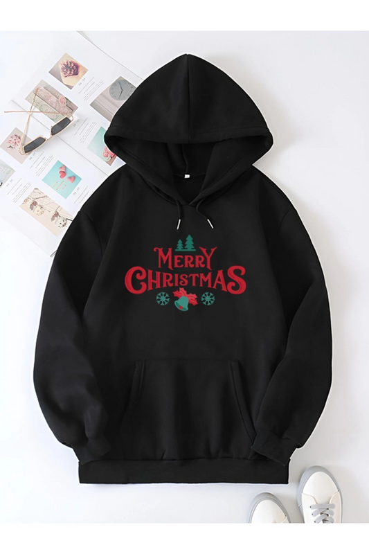 ASSEMA Merry Chrıstmas Sweatshirt & Hodie - Siyah