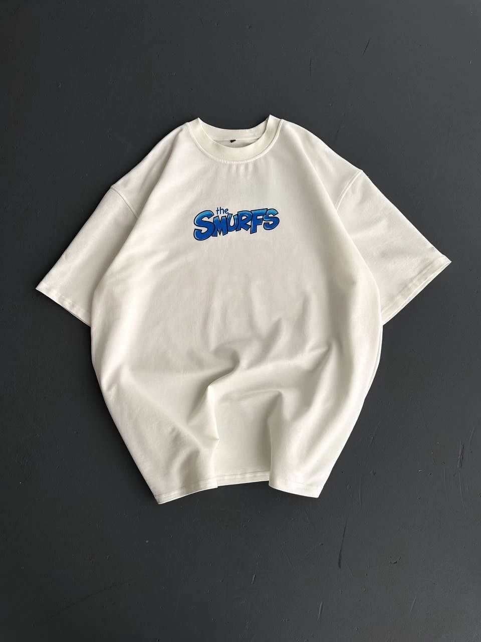 ASSEMA Erkek Baskılı T-Shirt Kısa Kol Bisiklet Yaka Regular Fit Rahat Kalıp Günlük Tişört - Beyaz